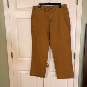 Mens Old Navy Ultimate Loose Khaki Chino's Size 38 x 32